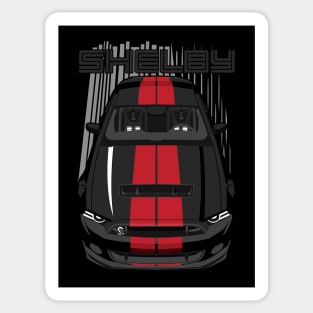 Shelby GT500 S197 - Black & Red Sticker